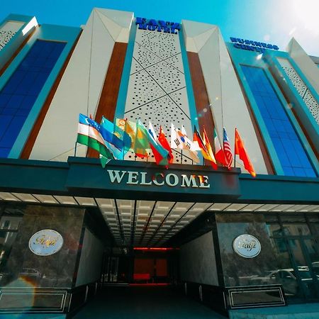 Fayz Hotel Yrgench Exterior foto